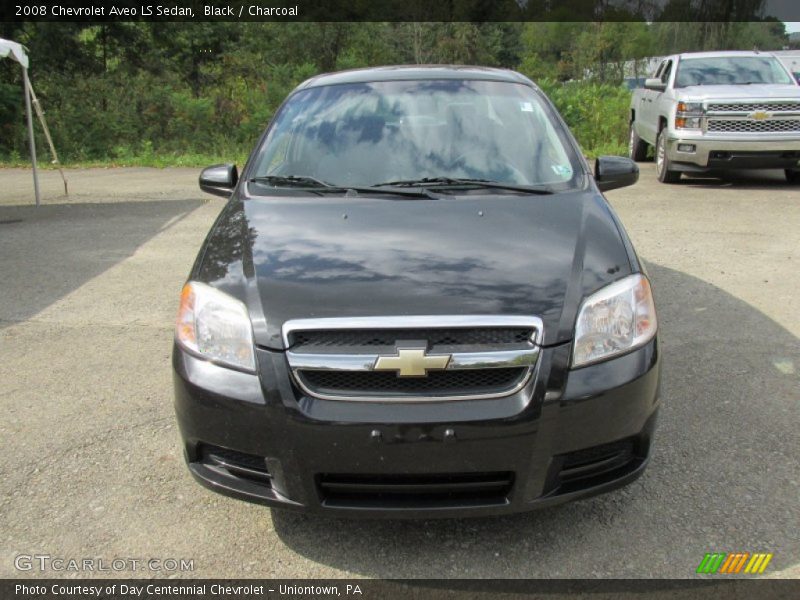 Black / Charcoal 2008 Chevrolet Aveo LS Sedan