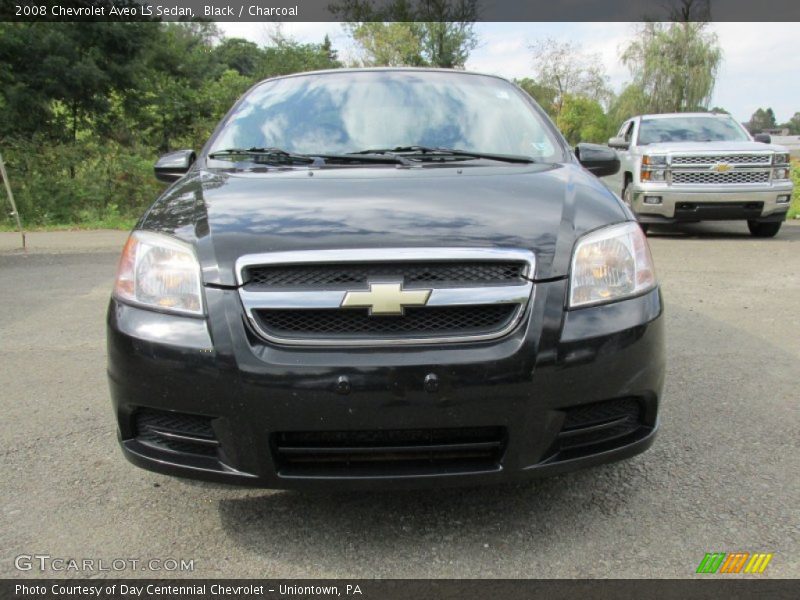 Black / Charcoal 2008 Chevrolet Aveo LS Sedan