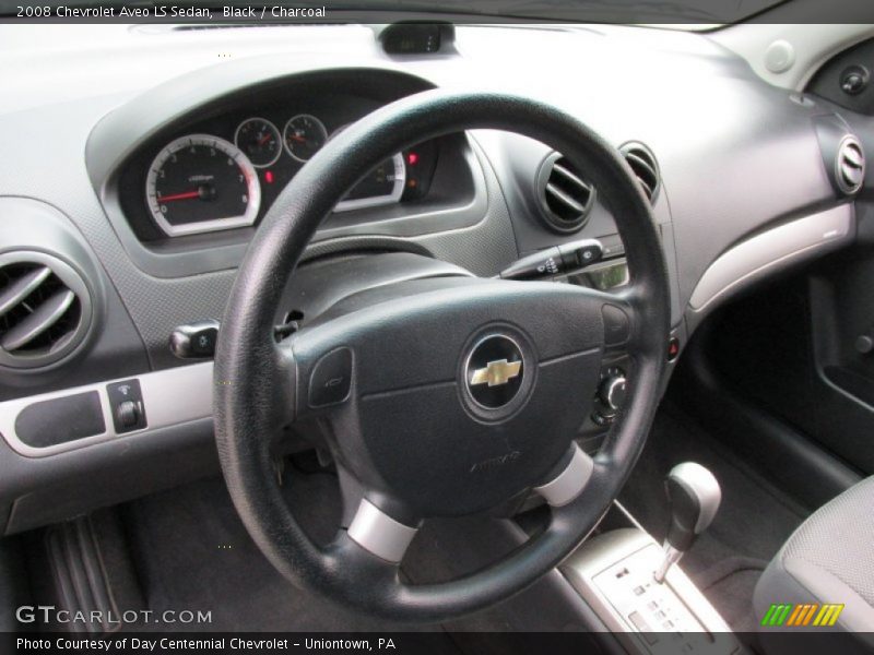 Black / Charcoal 2008 Chevrolet Aveo LS Sedan