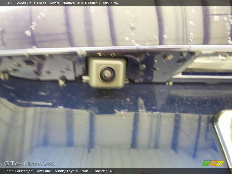 Nautical Blue Metallic / Dark Gray 2015 Toyota Prius Three Hybrid