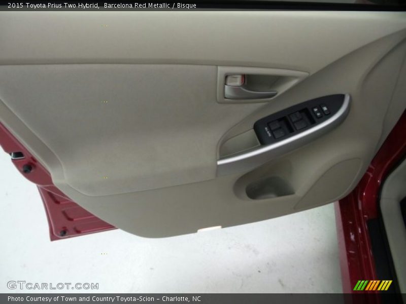 Barcelona Red Metallic / Bisque 2015 Toyota Prius Two Hybrid
