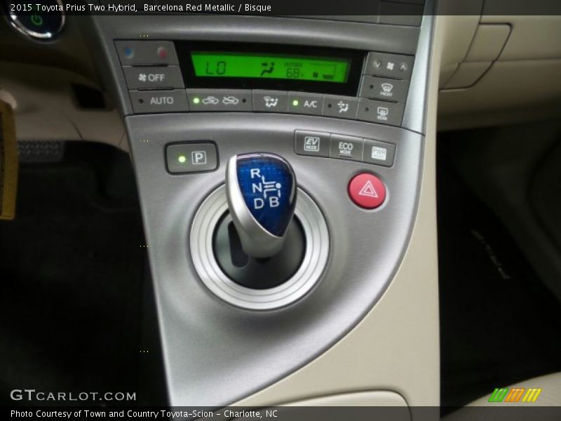 Barcelona Red Metallic / Bisque 2015 Toyota Prius Two Hybrid