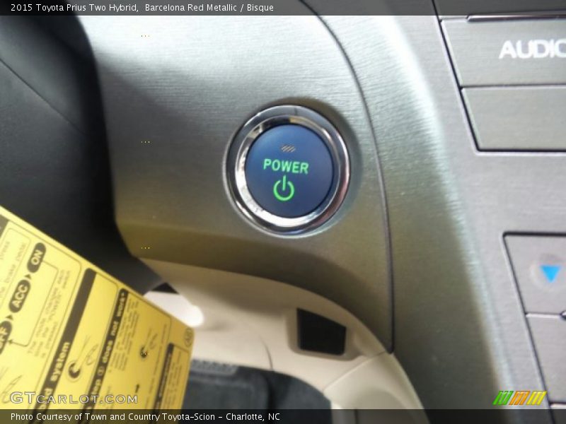 Barcelona Red Metallic / Bisque 2015 Toyota Prius Two Hybrid