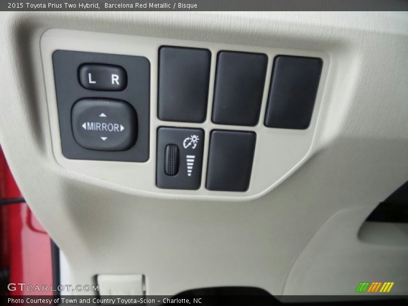 Barcelona Red Metallic / Bisque 2015 Toyota Prius Two Hybrid