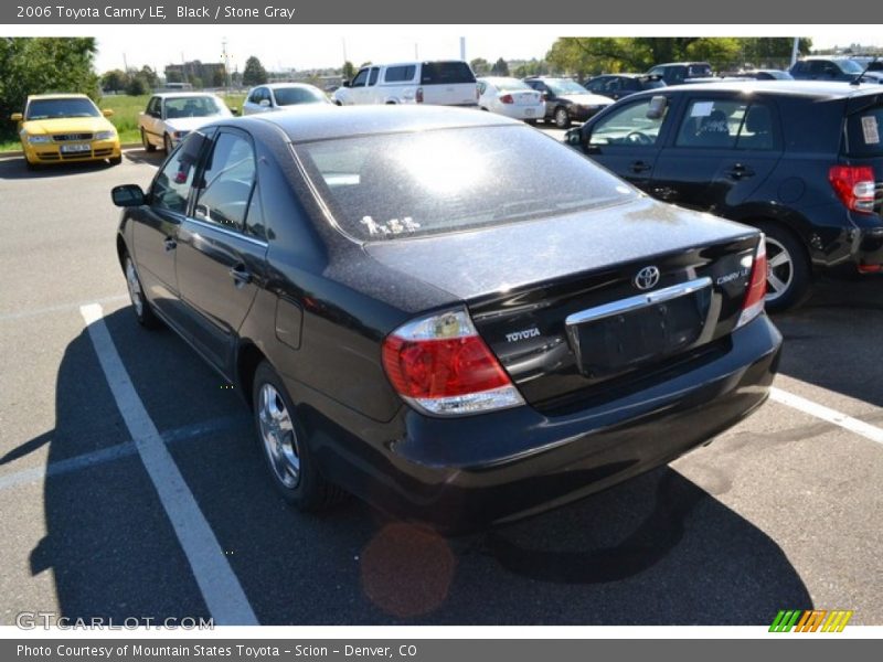 Black / Stone Gray 2006 Toyota Camry LE