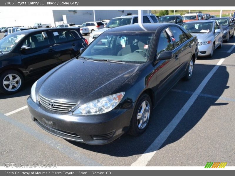 Black / Stone Gray 2006 Toyota Camry LE