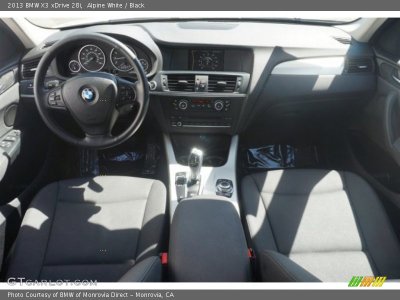 Alpine White / Black 2013 BMW X3 xDrive 28i