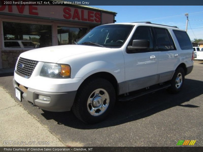 Oxford White / Flint Grey 2003 Ford Expedition XLT 4x4
