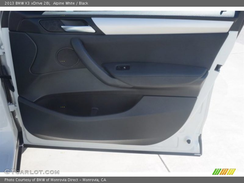 Alpine White / Black 2013 BMW X3 xDrive 28i