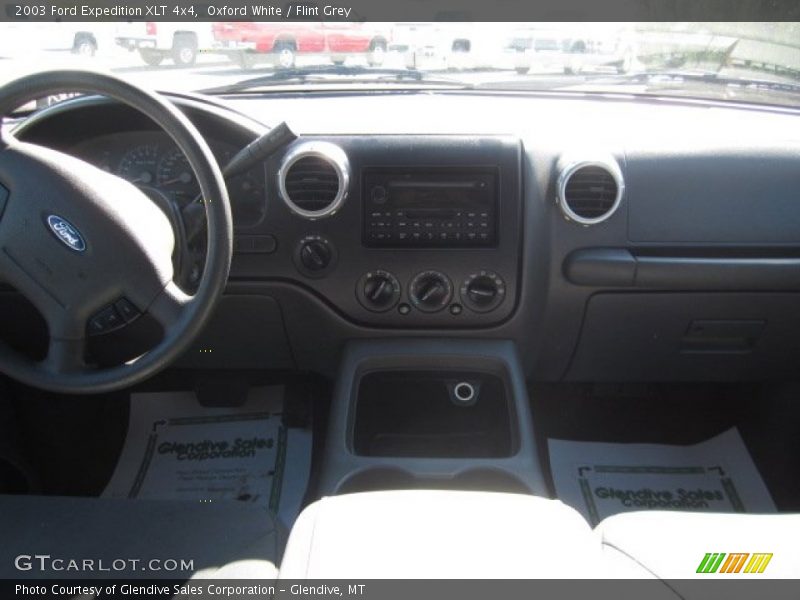 Oxford White / Flint Grey 2003 Ford Expedition XLT 4x4