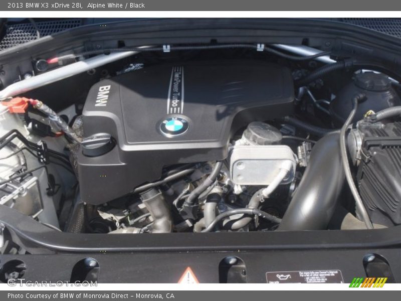 Alpine White / Black 2013 BMW X3 xDrive 28i