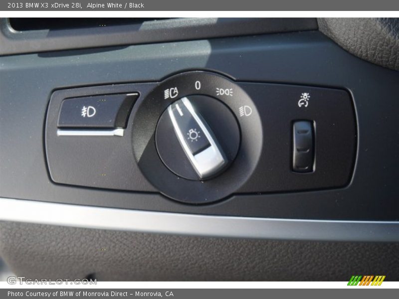 Alpine White / Black 2013 BMW X3 xDrive 28i