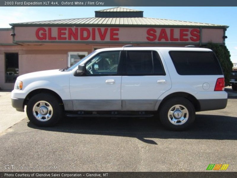 Oxford White / Flint Grey 2003 Ford Expedition XLT 4x4