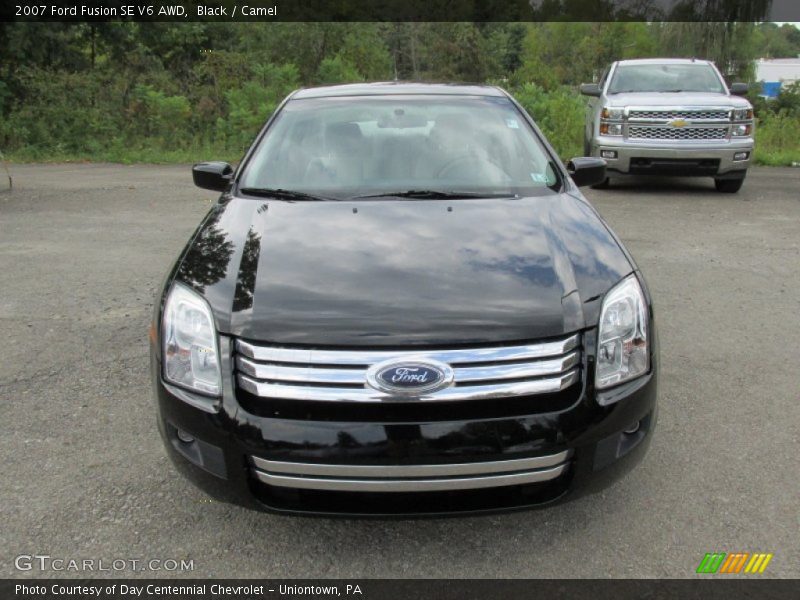 Black / Camel 2007 Ford Fusion SE V6 AWD