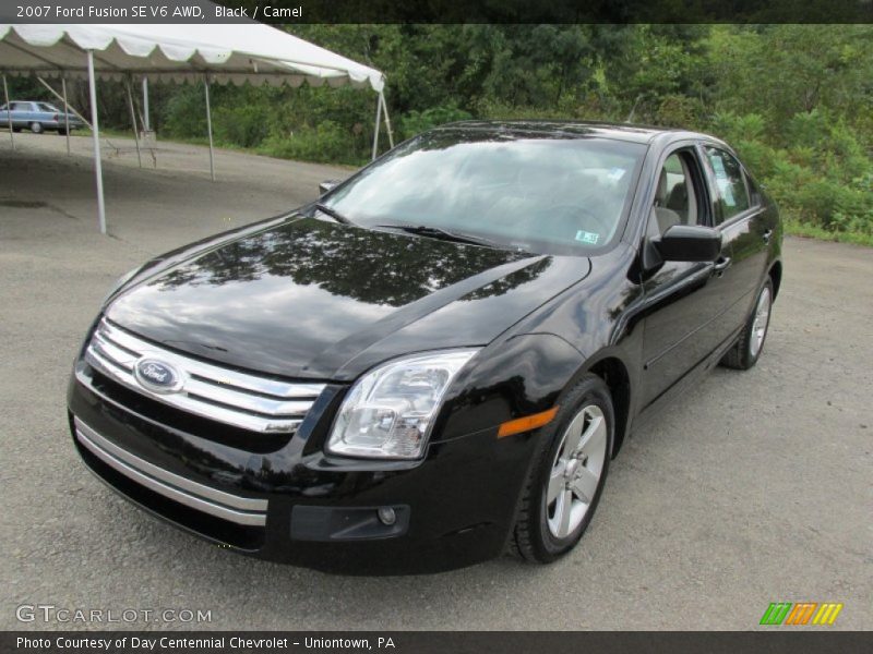 Black / Camel 2007 Ford Fusion SE V6 AWD