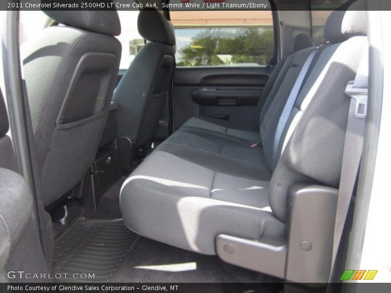 Summit White / Light Titanium/Ebony 2011 Chevrolet Silverado 2500HD LT Crew Cab 4x4