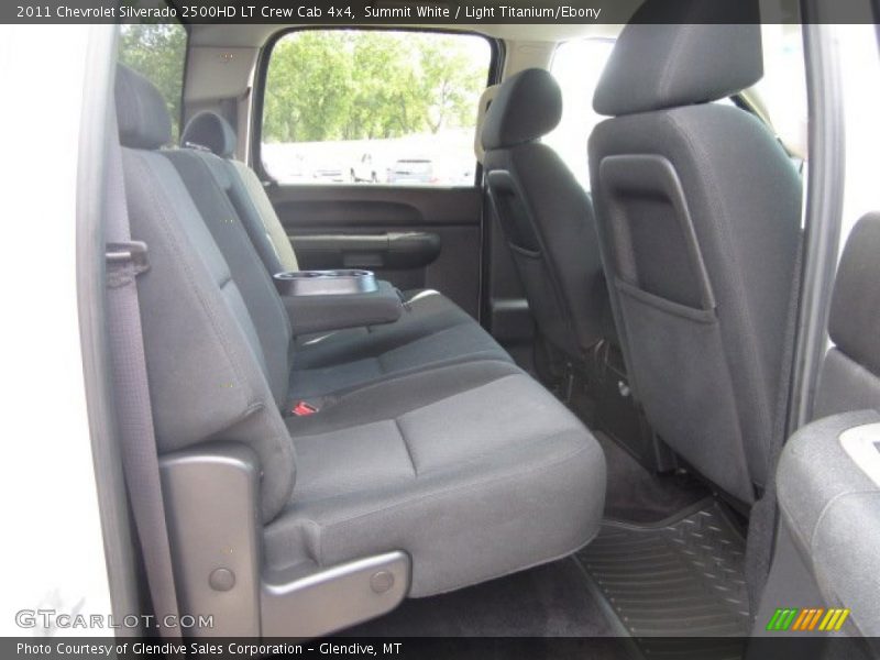 Summit White / Light Titanium/Ebony 2011 Chevrolet Silverado 2500HD LT Crew Cab 4x4