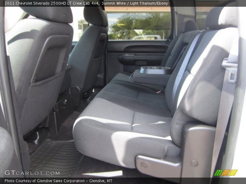 Summit White / Light Titanium/Ebony 2011 Chevrolet Silverado 2500HD LT Crew Cab 4x4