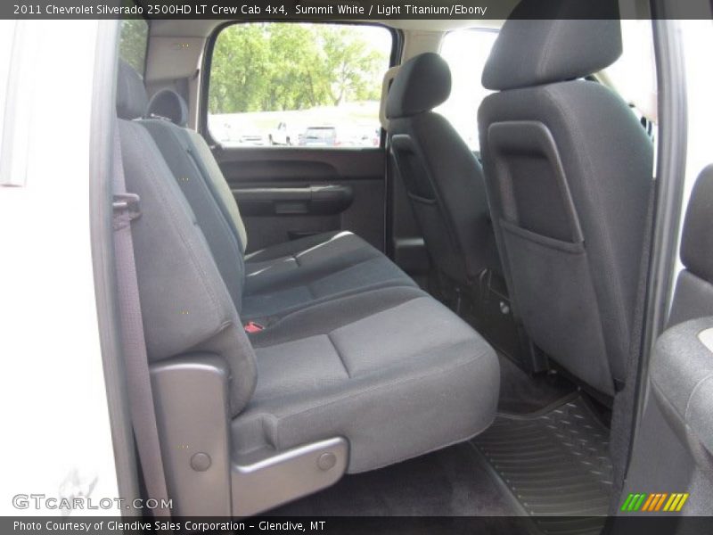 Summit White / Light Titanium/Ebony 2011 Chevrolet Silverado 2500HD LT Crew Cab 4x4