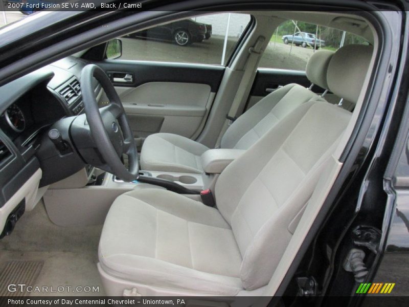 Black / Camel 2007 Ford Fusion SE V6 AWD