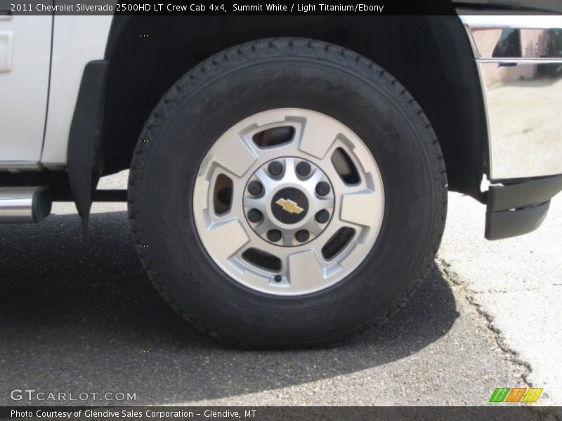 Summit White / Light Titanium/Ebony 2011 Chevrolet Silverado 2500HD LT Crew Cab 4x4