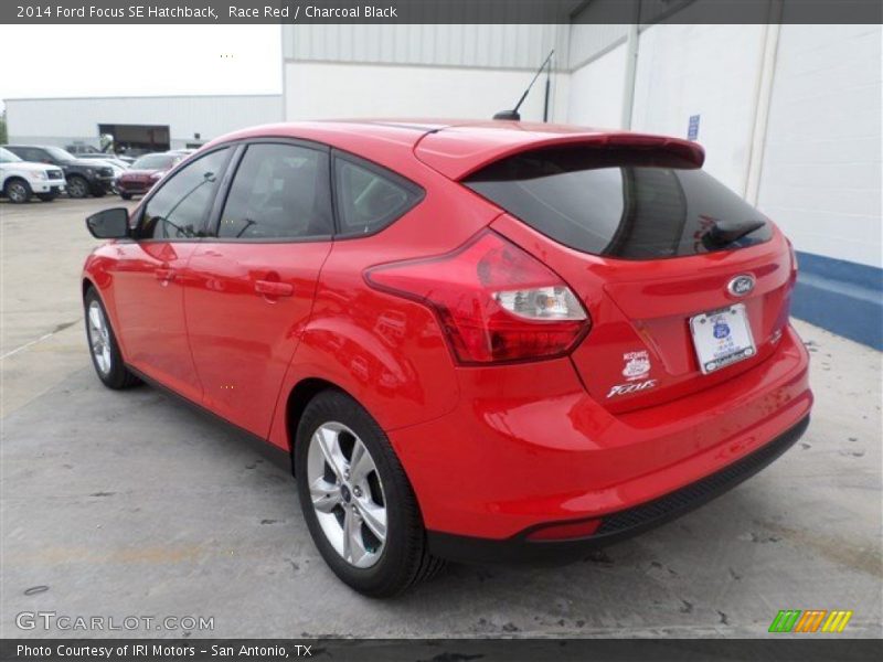 Race Red / Charcoal Black 2014 Ford Focus SE Hatchback