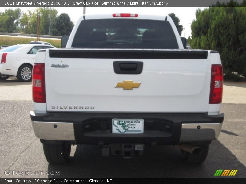 Summit White / Light Titanium/Ebony 2011 Chevrolet Silverado 2500HD LT Crew Cab 4x4
