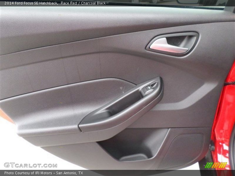 Race Red / Charcoal Black 2014 Ford Focus SE Hatchback
