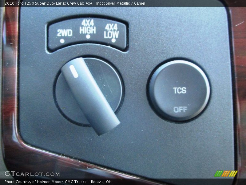 Ingot Silver Metallic / Camel 2010 Ford F250 Super Duty Lariat Crew Cab 4x4