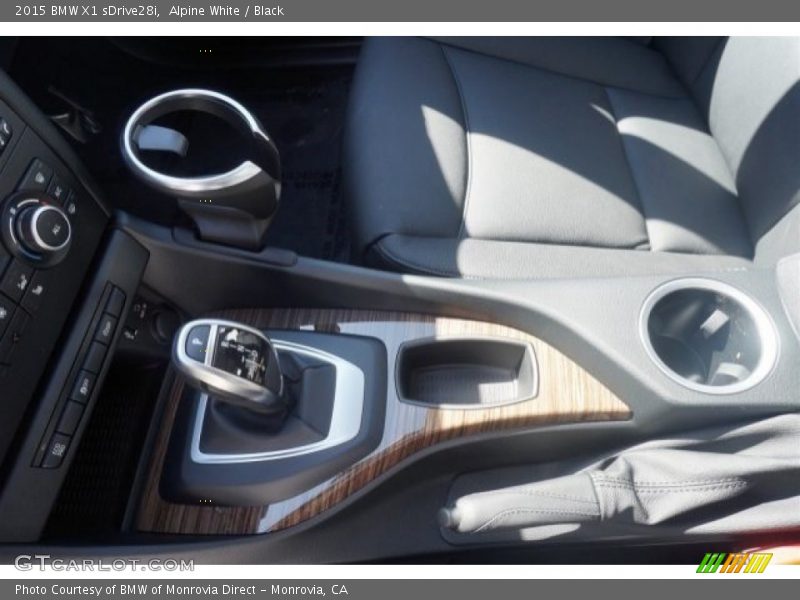 Alpine White / Black 2015 BMW X1 sDrive28i