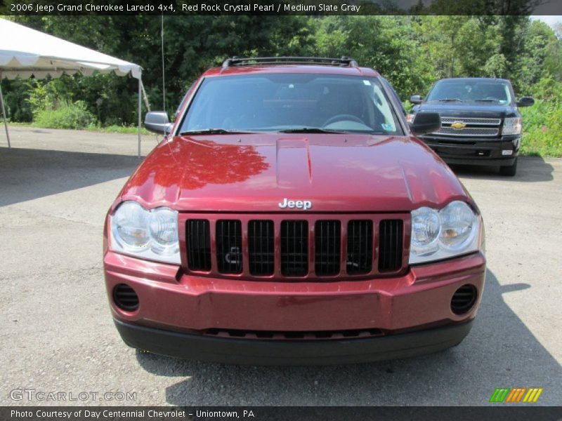 Red Rock Crystal Pearl / Medium Slate Gray 2006 Jeep Grand Cherokee Laredo 4x4