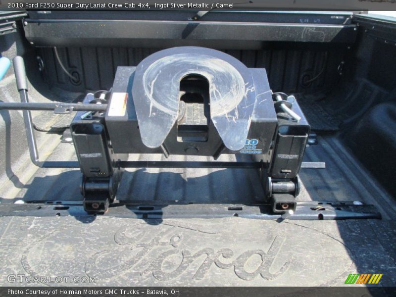 Ingot Silver Metallic / Camel 2010 Ford F250 Super Duty Lariat Crew Cab 4x4