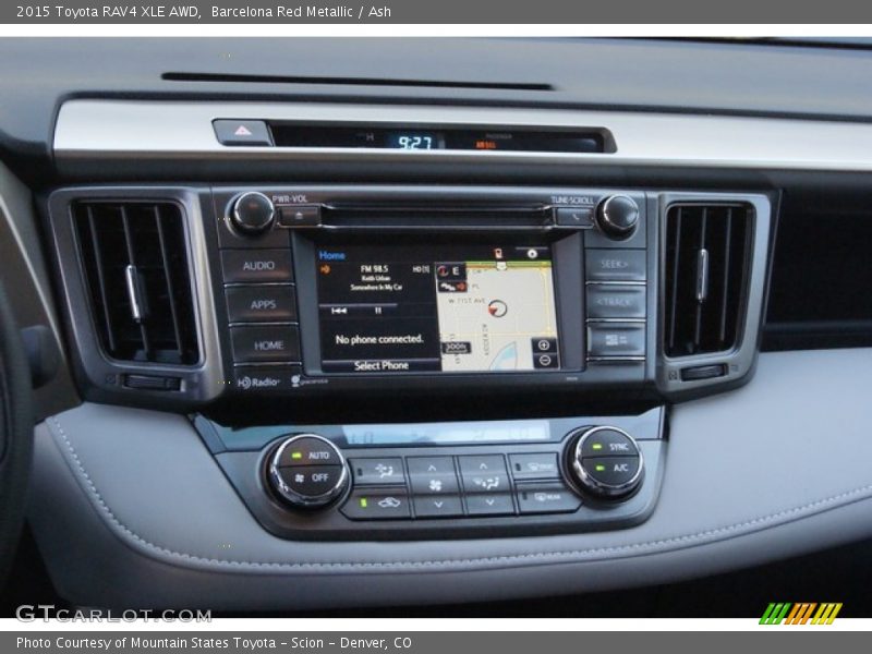 Barcelona Red Metallic / Ash 2015 Toyota RAV4 XLE AWD