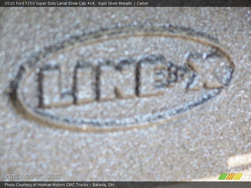 Ingot Silver Metallic / Camel 2010 Ford F250 Super Duty Lariat Crew Cab 4x4
