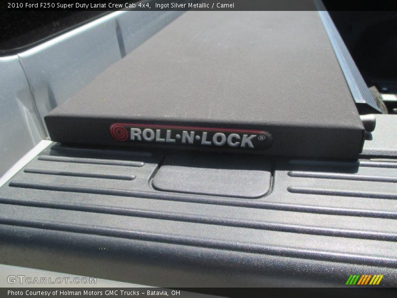 Ingot Silver Metallic / Camel 2010 Ford F250 Super Duty Lariat Crew Cab 4x4