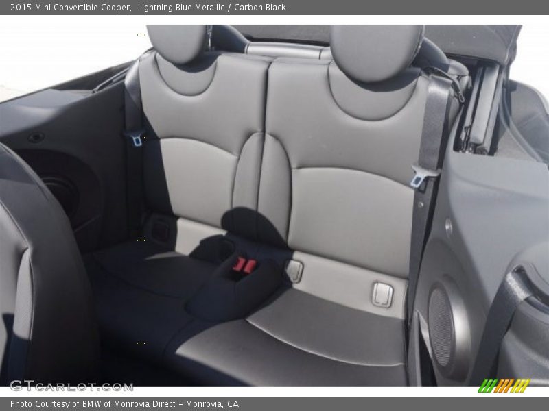 Rear Seat of 2015 Convertible Cooper