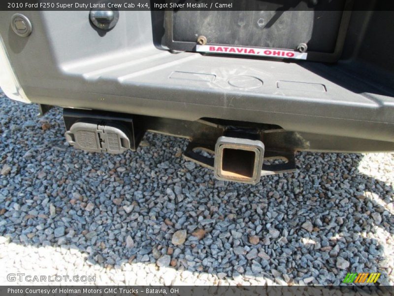 Ingot Silver Metallic / Camel 2010 Ford F250 Super Duty Lariat Crew Cab 4x4