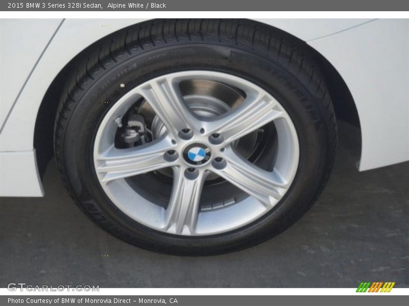 Alpine White / Black 2015 BMW 3 Series 328i Sedan