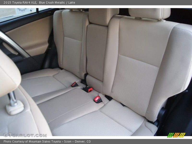 Blue Crush Metallic / Latte 2015 Toyota RAV4 XLE