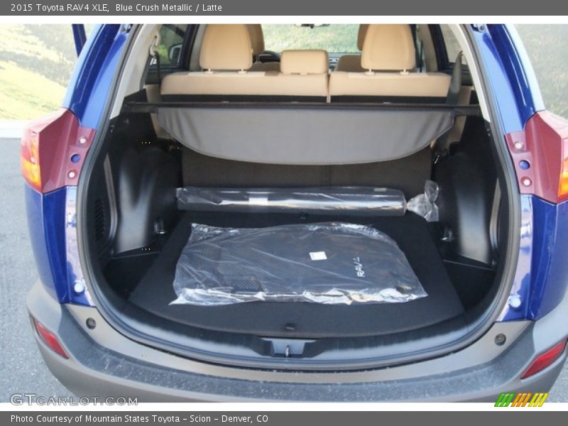 Blue Crush Metallic / Latte 2015 Toyota RAV4 XLE