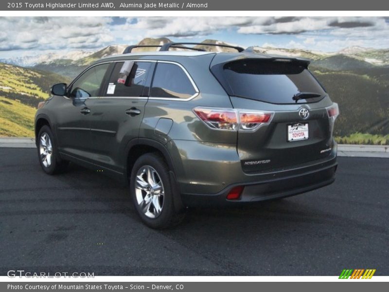 Alumina Jade Metallic / Almond 2015 Toyota Highlander Limited AWD