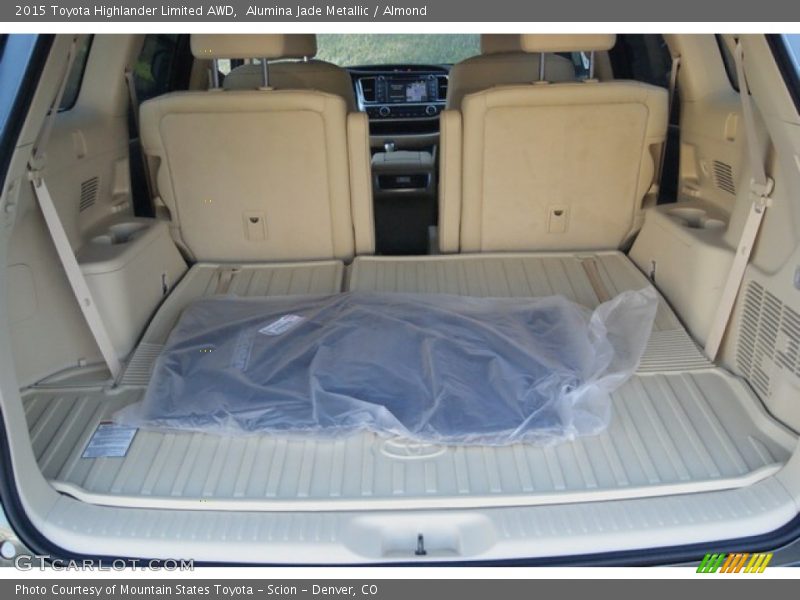 Alumina Jade Metallic / Almond 2015 Toyota Highlander Limited AWD