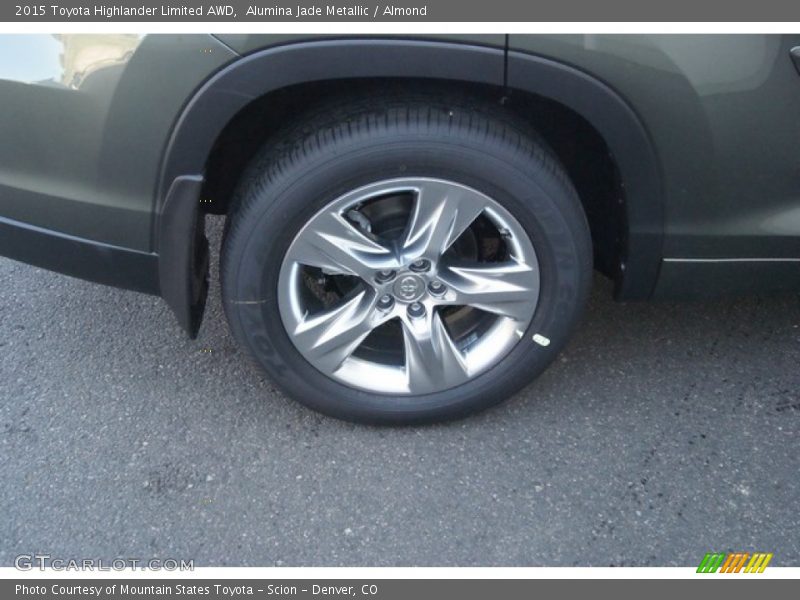 Alumina Jade Metallic / Almond 2015 Toyota Highlander Limited AWD