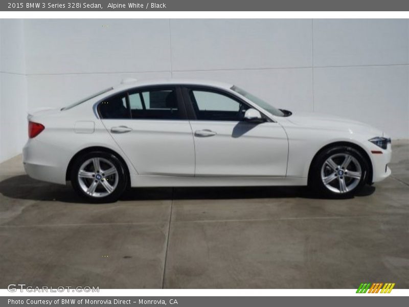 Alpine White / Black 2015 BMW 3 Series 328i Sedan