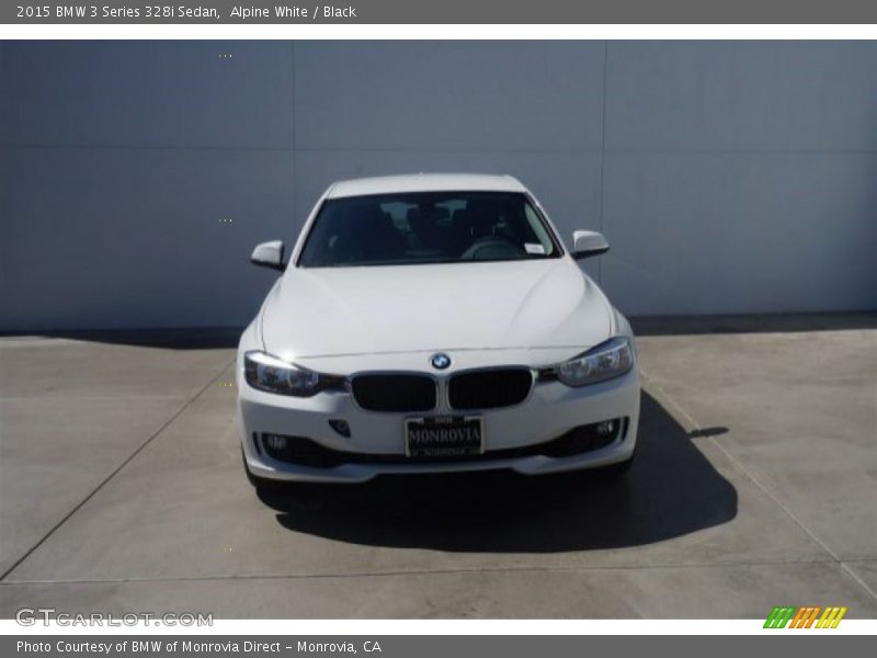 Alpine White / Black 2015 BMW 3 Series 328i Sedan