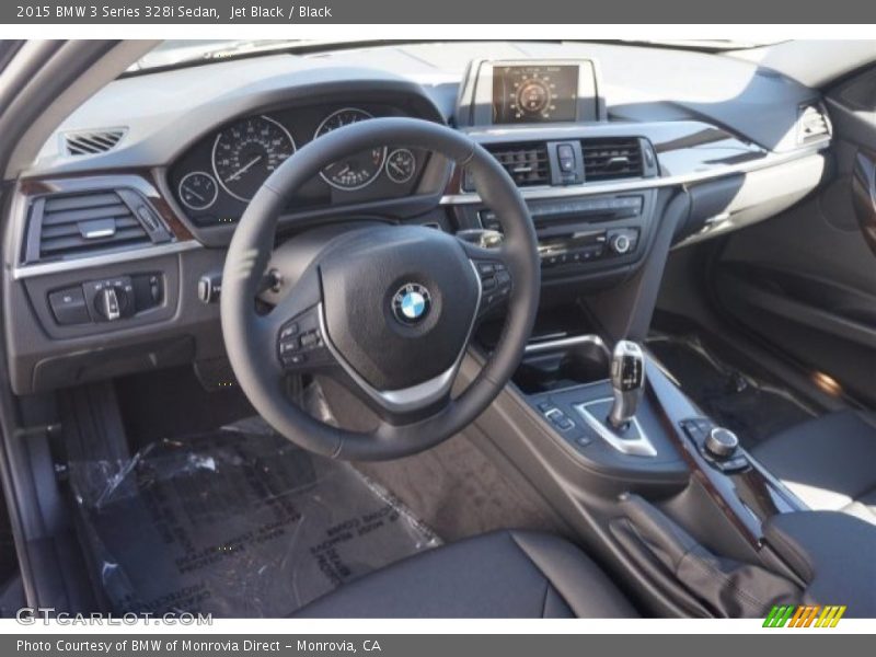 Jet Black / Black 2015 BMW 3 Series 328i Sedan