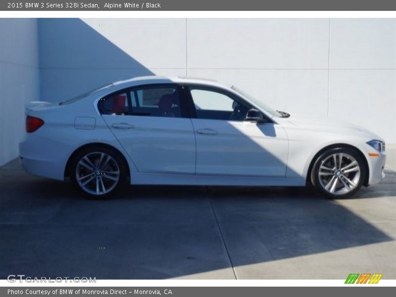 Alpine White / Black 2015 BMW 3 Series 328i Sedan