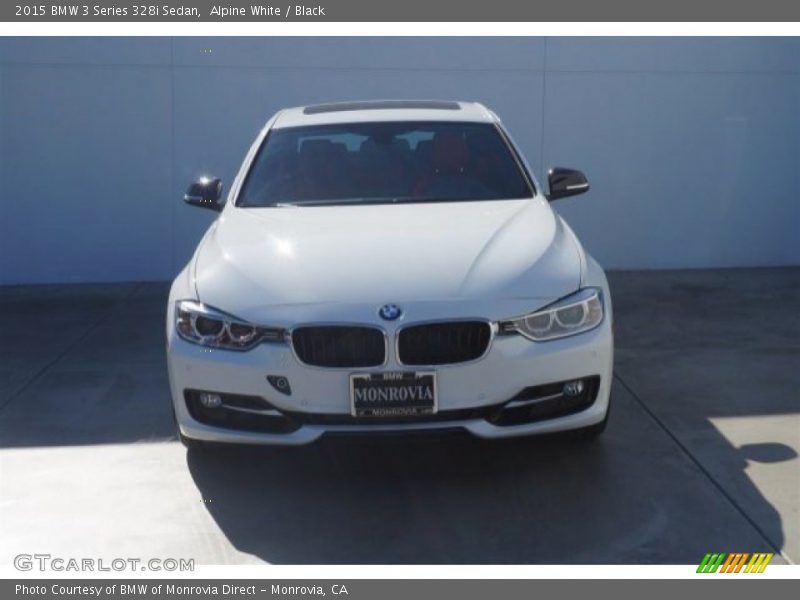 Alpine White / Black 2015 BMW 3 Series 328i Sedan