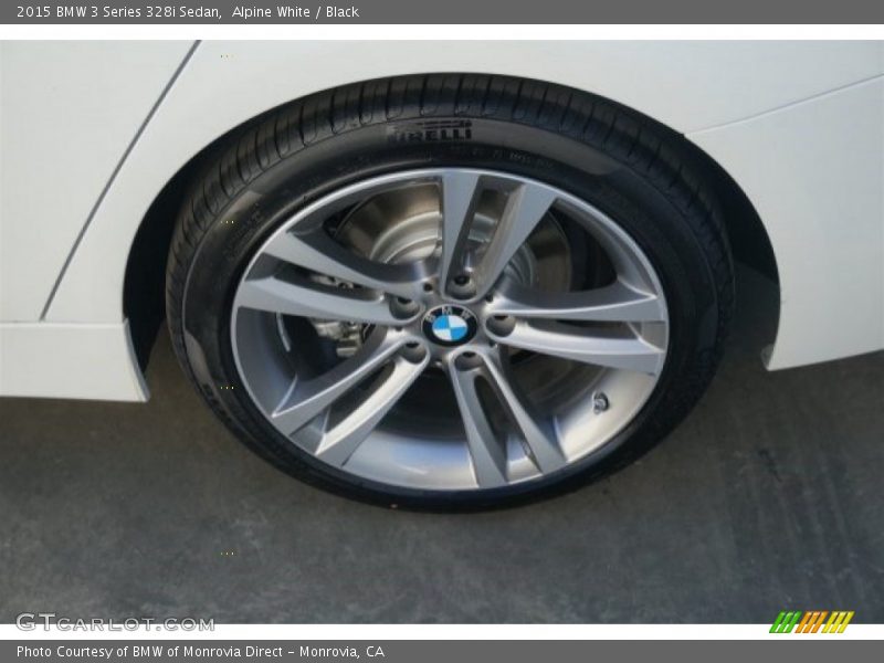 Alpine White / Black 2015 BMW 3 Series 328i Sedan