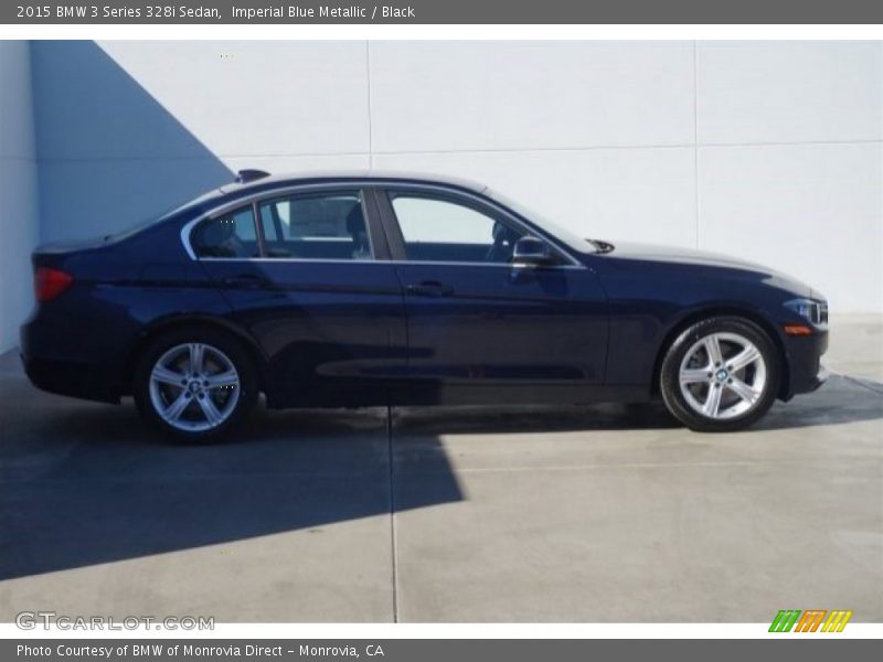 Imperial Blue Metallic / Black 2015 BMW 3 Series 328i Sedan